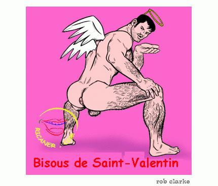bisous  de saint  valentin